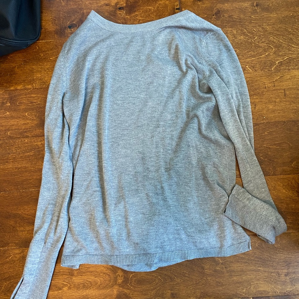 Lululemon Open Back Sweater